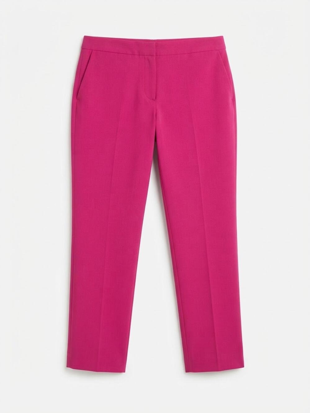 Vince Camuto Magenta Dress Pants Trousers Stretch Mid-Rise Sz 10 Barbiecore Chic